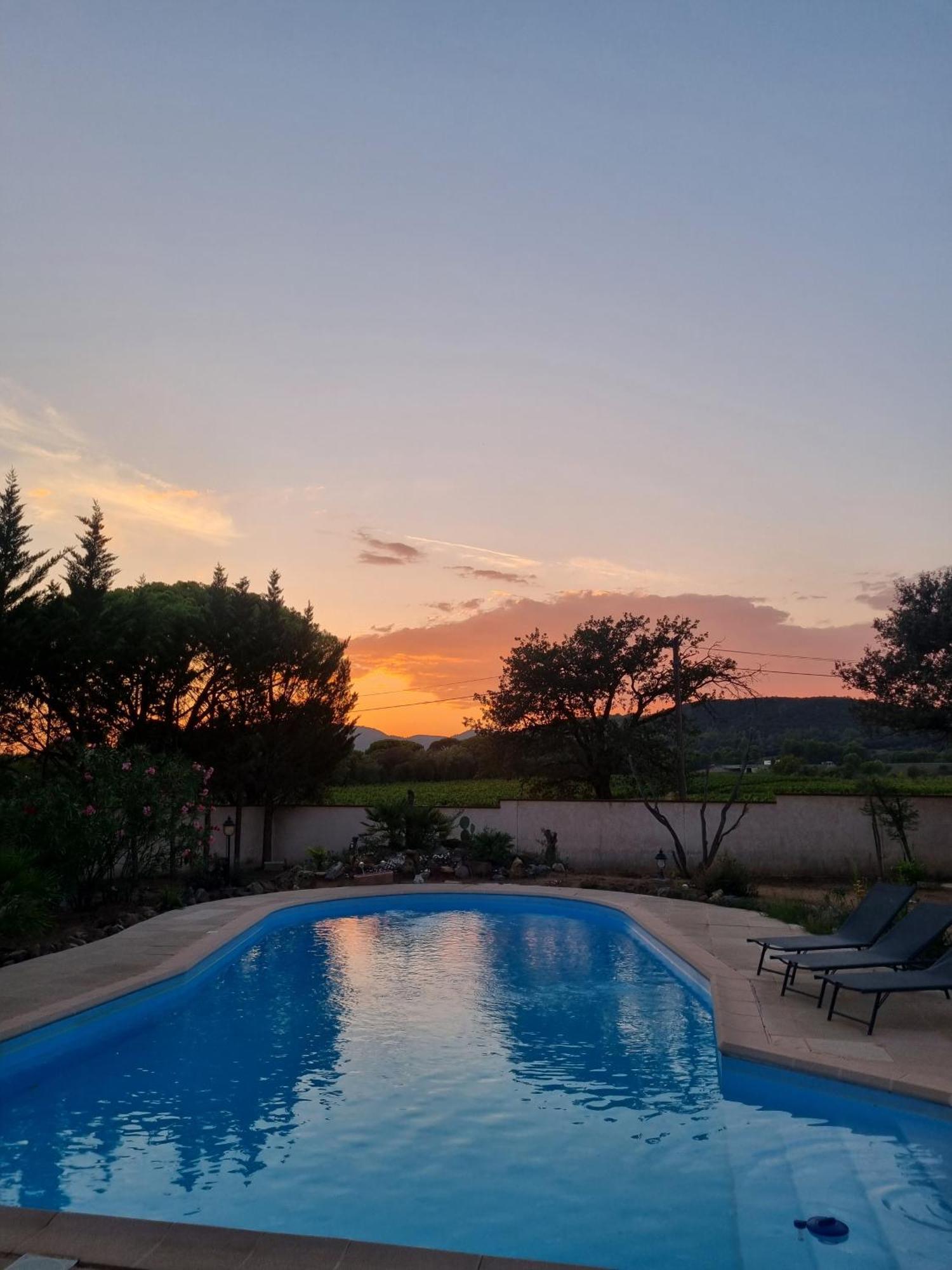 Chambre Face Aux Vignes Vidauban Exteriér fotografie